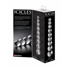 Icicles No. 2 - spherical glass dildo (translucent)