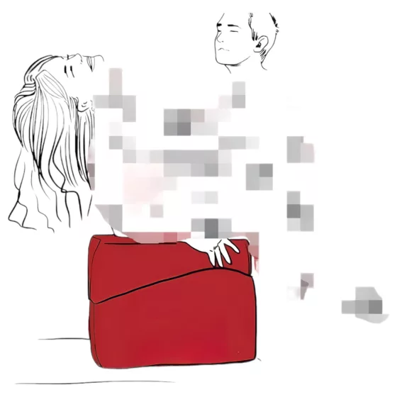 Liberator - Intim Pillow Set (Black)