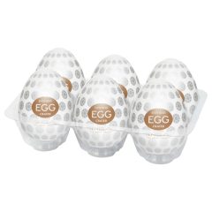 TENGA Egg Crater - Pack of 6 Egg-Shaped Personal Massagers