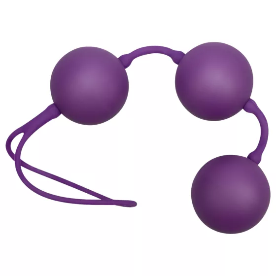 You2Toys - Velvet Purple Triple Pleasure Balls