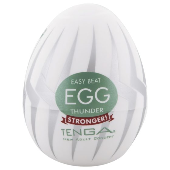 TENGA Egg Thunder - Egg-Shaped Masturbator (Single)