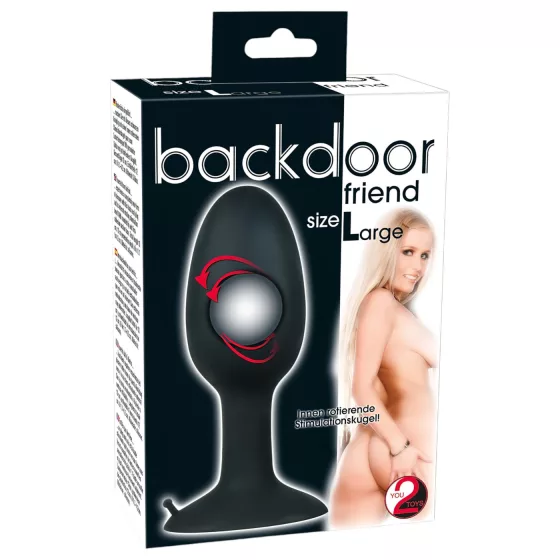 You2Toys - Anal Plug with Internal Bead - Size L