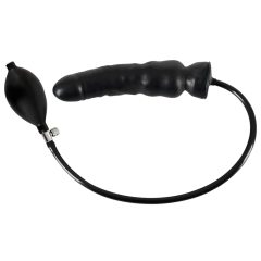 LATEX - Inflatable Dildo (Black)