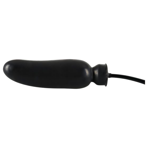 LATEX - Inflatable Dildo (Black)
