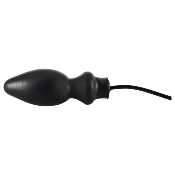 Late X inflatable large anal plug (black)