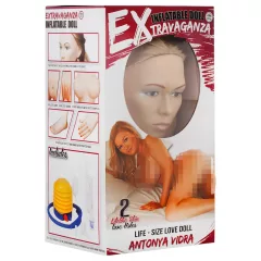 NMC - Antonya Otter - sex doll with one leg half raised