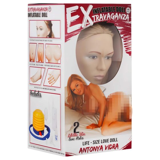 Antonya Vidra - Inflatable Doll with Raised Leg