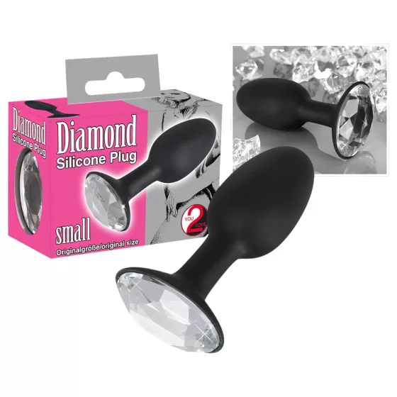 You2Toys - Diamond - silicone anal plug (small)