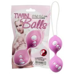 You2Toys - Twin Balls - gecko ball duo (pink)