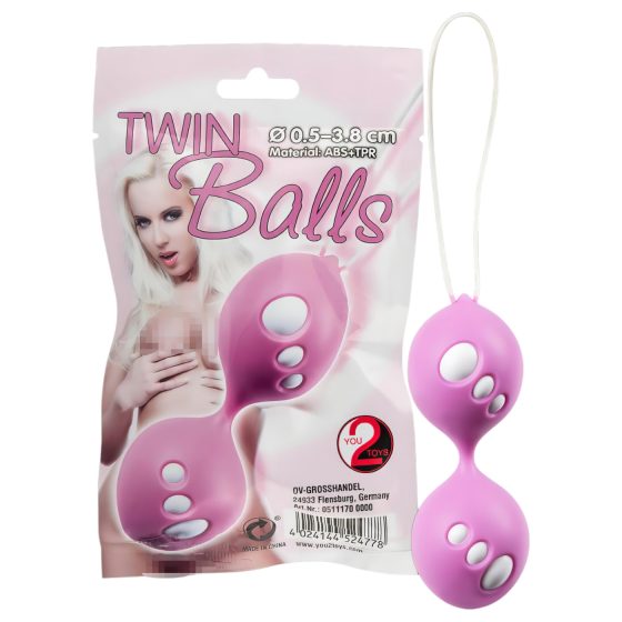You2Toys - Twin Balls - Geisha Duo (Pink)