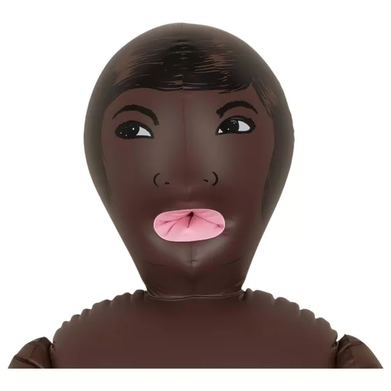 You2Toys Beauty Queen - inflatable love doll (black)