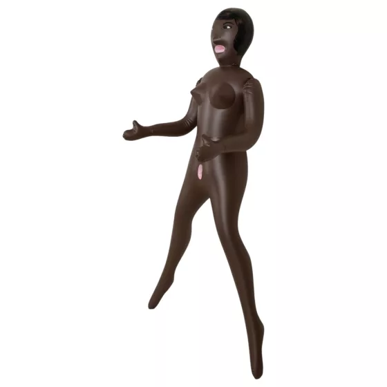 You2Toys Beauty Queen - inflatable love doll (black)