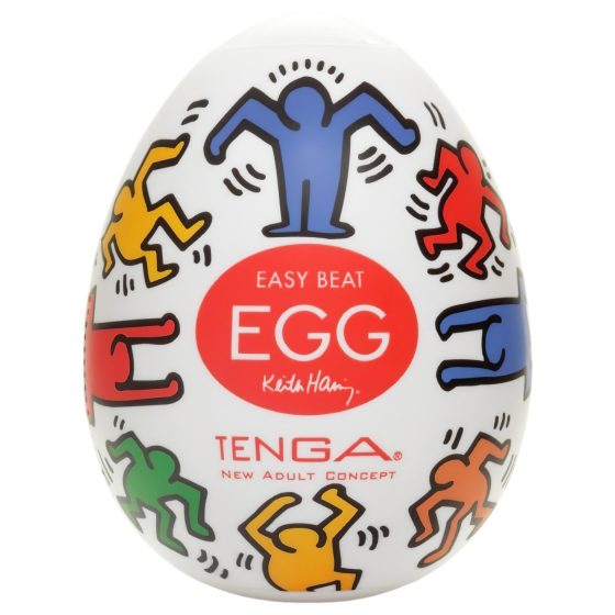 TENGA Egg Keith Haring Dance - Vibrant Personal Massager (1 piece)