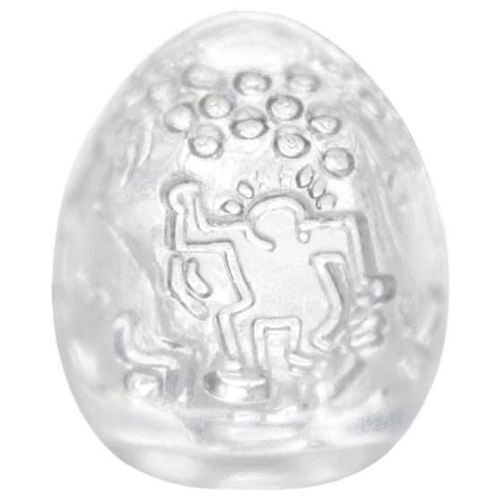 TENGA Egg Keith Haring Dance - Vibrant Personal Massager (1 piece)