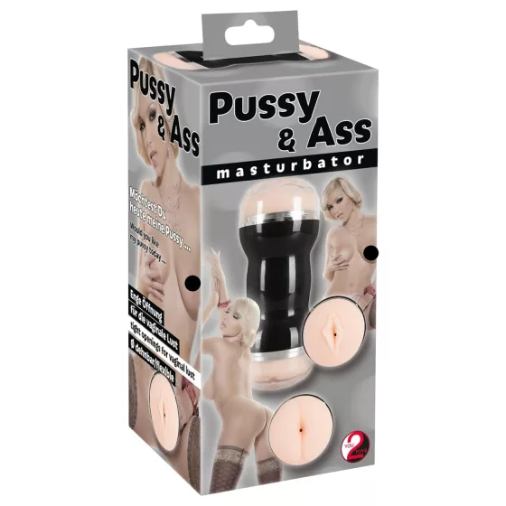 You2Toys - Dual Pleasure Masturbator (Black)