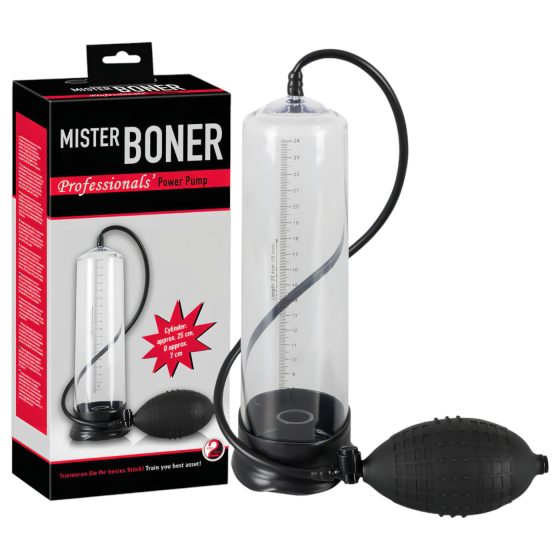 Mister Boner Professional - Premium Performance Enhancement Pump