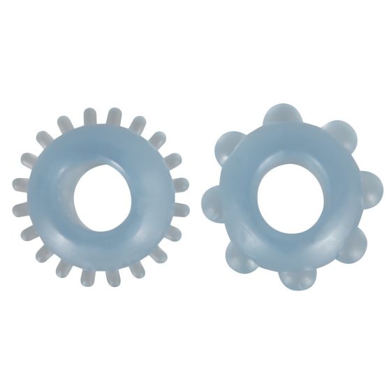 You2Toys - Penny ring duo (translucent blue)