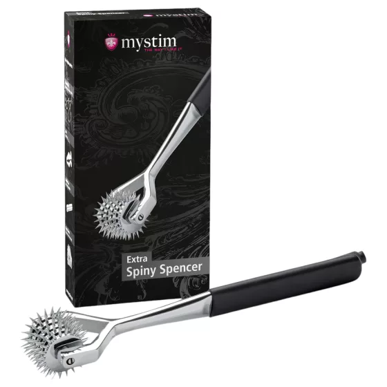 mystim Spiny Spencer - electro‑stimulation pinwheel (5‑row)