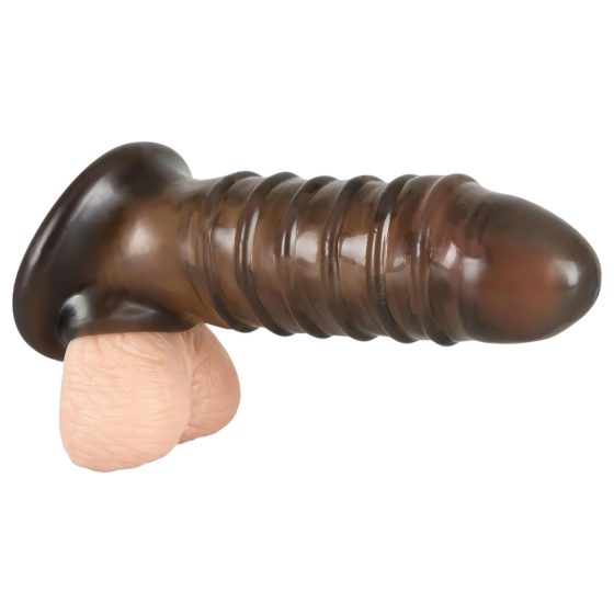 Rebel - Ribbed Pleasure Sleeve (Gray)