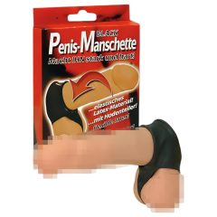 You2Toys - Black Latex Penis & Scrotum Cuff