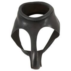 You2Toys - Black Latex Penis & Scrotum Cuff
