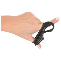 You2Toys - Black Latex Penis & Scrotum Cuff