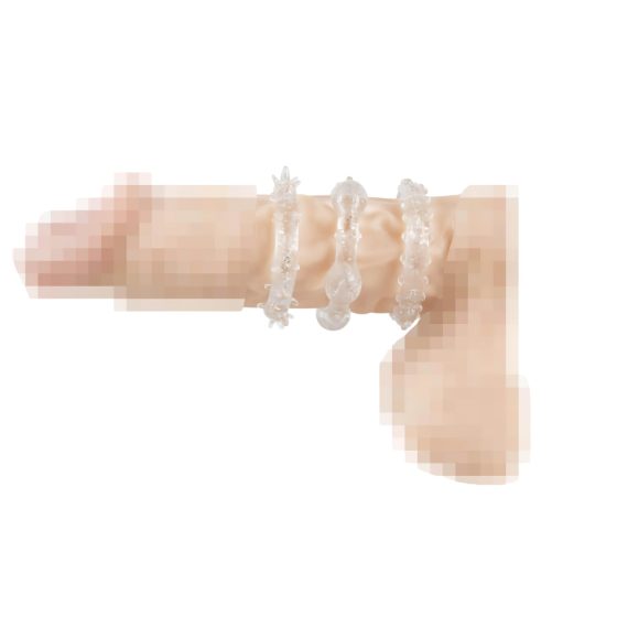 You2Toys - Sparkling Penis Rings (Set of 3)
