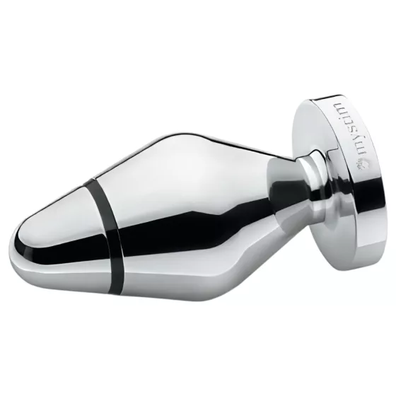 mystim Little John - small electro anal plug (silver)