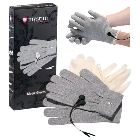 mystim Magic Gloves - Electro Stimulation Gloves (2 pcs)