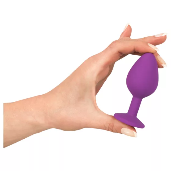 You2Toys - Colourful JOY - silicone anal plug - medium (purple)