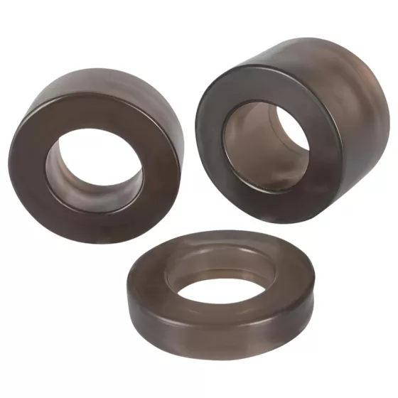 You2Toys - Gray Ball Penis Ring & Stretcher Set