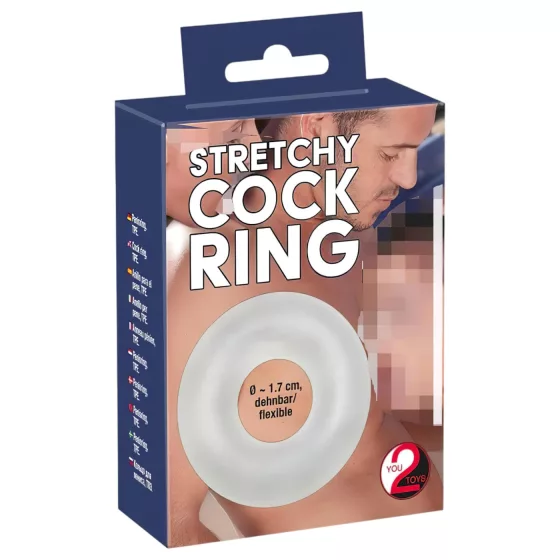 You2Toys - Silicone Penis Ring (Clear)