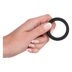 Black Velvet - thick-walled penis ring (3,8cm) - black