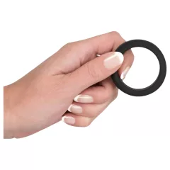 Black Velvet - Thick-Walled Penis Ring (3.8cm) - Black