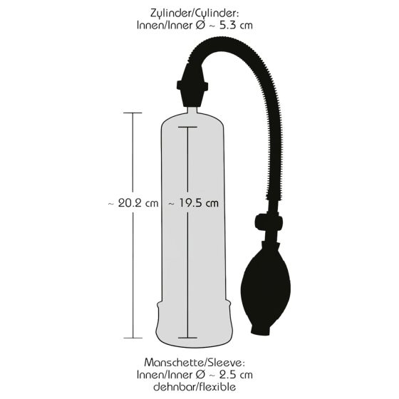 Bang Bang Penis Pump - Black