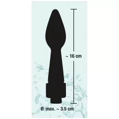 You2Toys - Rear Splash - Tapered Silicone Showerhead (Black)