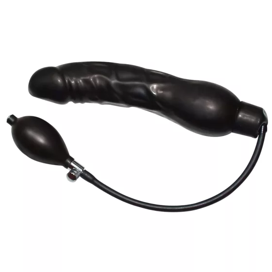 You2Toys - Black Latex Inflatable Anal Expander (Large)