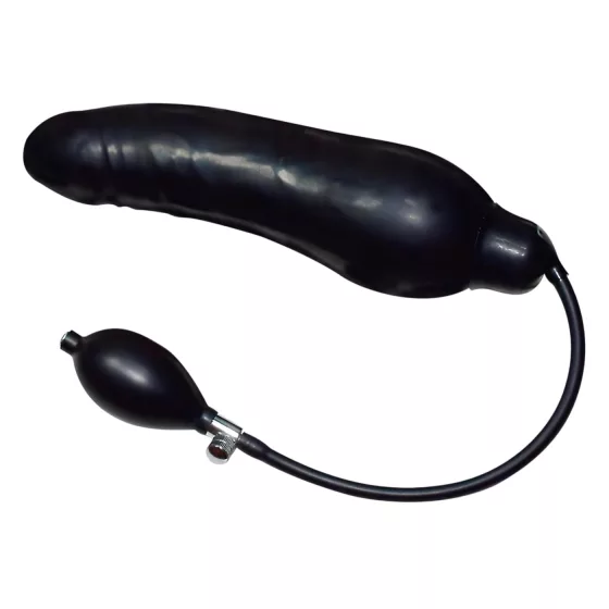 You2Toys - Black Latex Inflatable Anal Expander (Large)