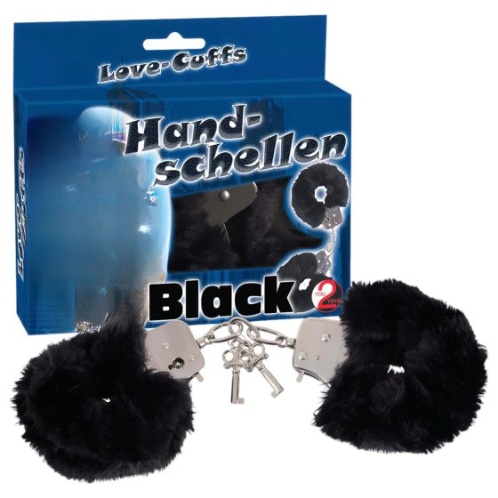 You2Toys - Plush Handcuffs - Black