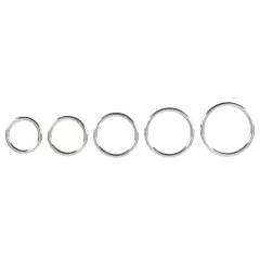 Bad Kitty - Metal Penis Ring Set (5-piece)