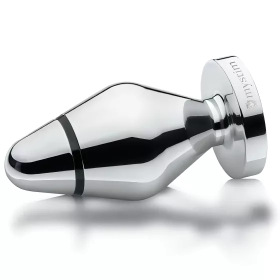 Mystim Little John - Electro Anal Plug - Silver (Large)