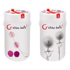 Geisha Balls 2 - variable geisha ball set (pink-white)