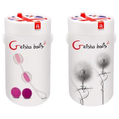 / Geisha Balls 2 - Adjustable Geisha Ball Set (Pink-White)