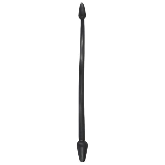 Rebel Double Plug - Black Twin Cone Anal Dildo