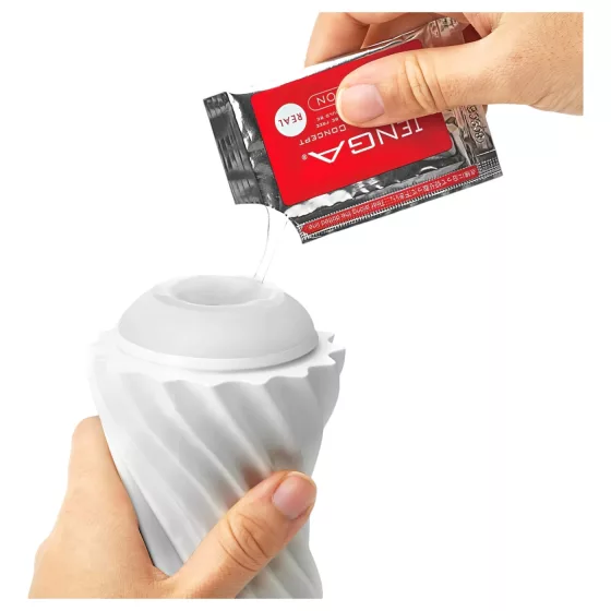 TENGA Flex - Male Pleasure Device (White)