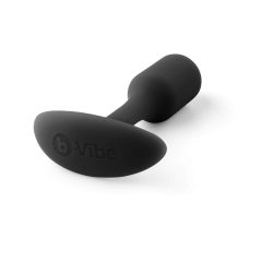   b-vibe Snug Plug 1 - anal dildo with internal weight (55g) - black