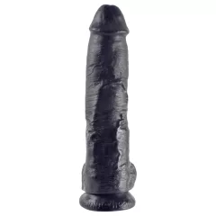 King Cock 10 Realistic Dildo (25 cm) - Black"