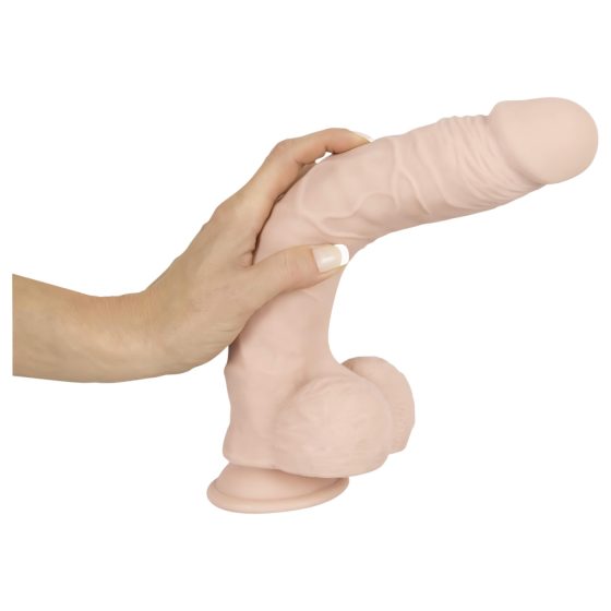 Nature Skin - Realistic Suction Cup Dildo - Large Natural
