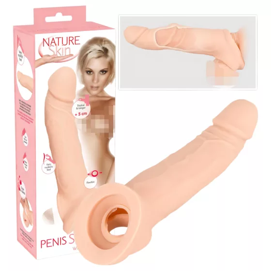 Nature Skin - Erection Ring Penis Extender Sleeve