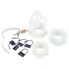 You2Toys - Silicone Penis Cage (White)
